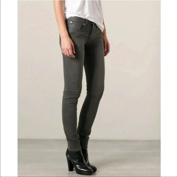 Helmut Lang high rise gray denim - Picture 1 of 11